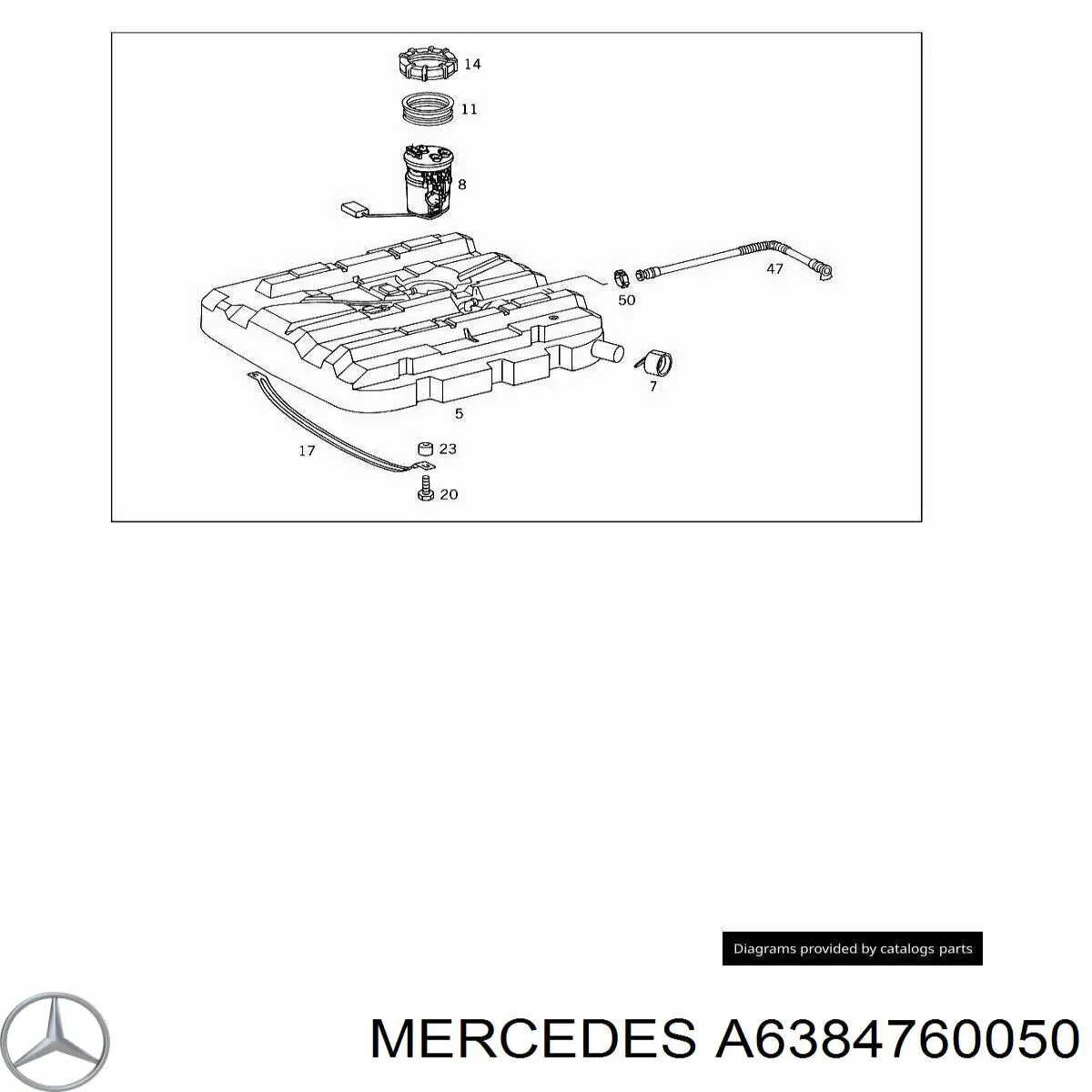 A6384760050 Mercedes 