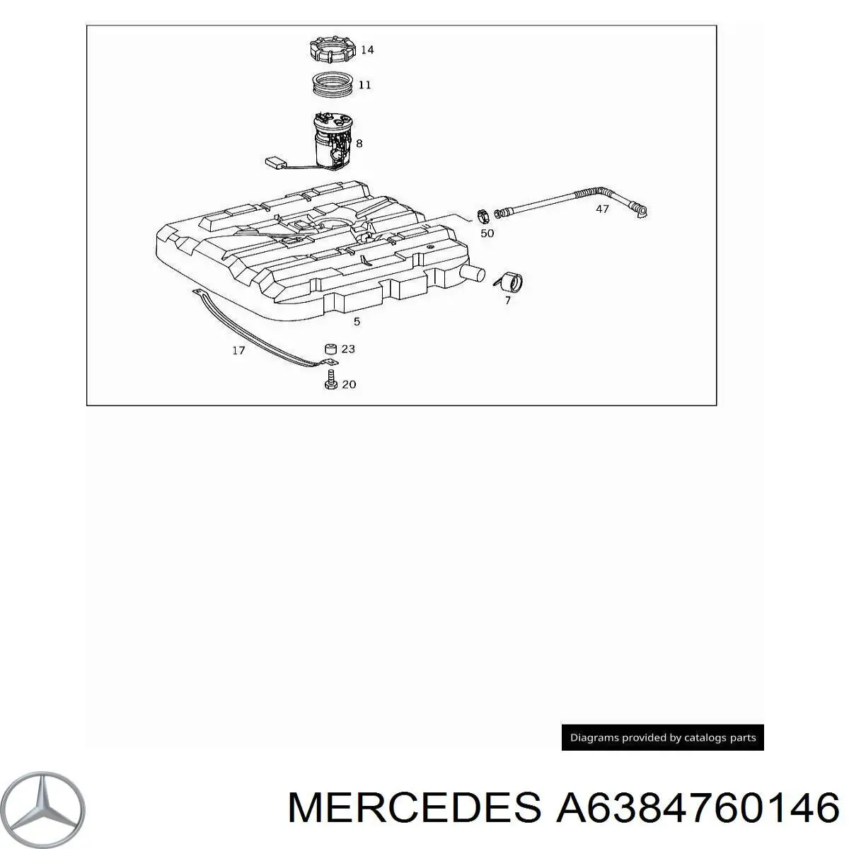 A6384760146 Mercedes 