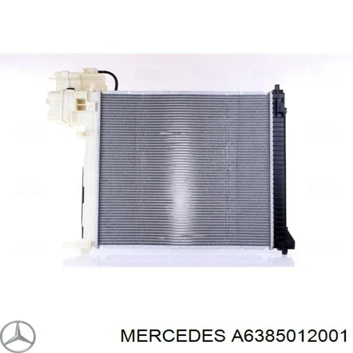 A6385012001 Mercedes радиатор
