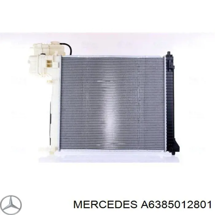 Купить A6385012801 Mercedes Радиатор водяной