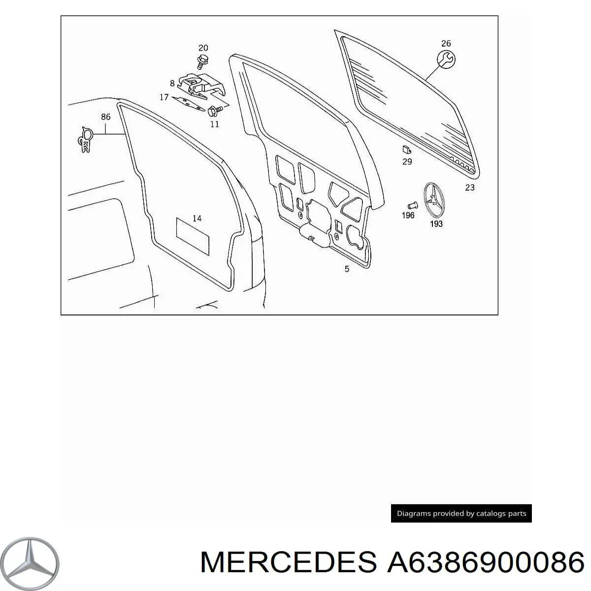 A6386900086 Mercedes 