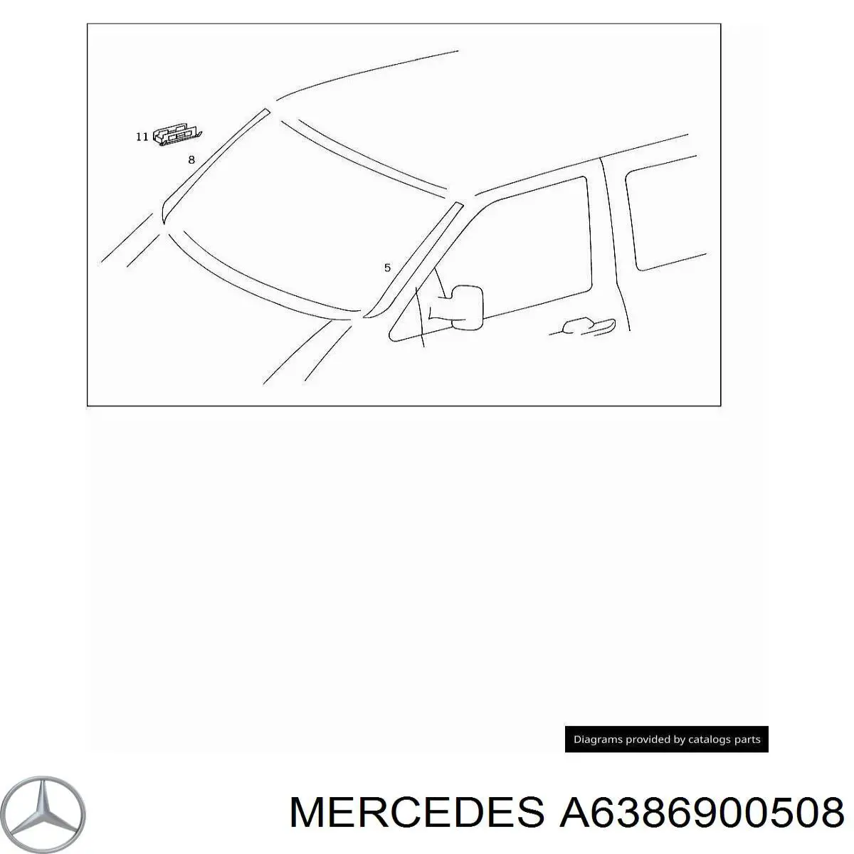 A6386900508 Mercedes 