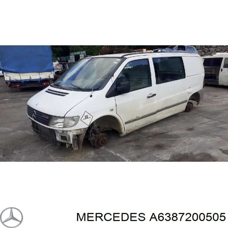 Купить Дверь передняя правая Мерседес-бенц Вито I 638