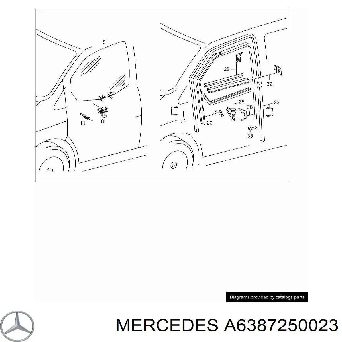 A6387250023 Mercedes 