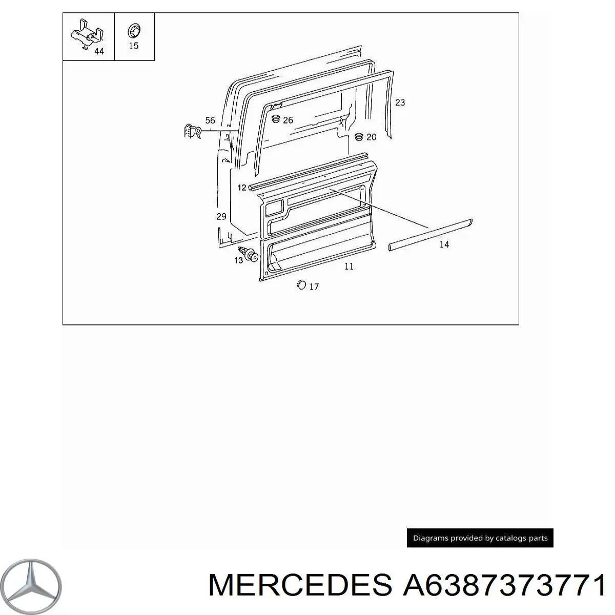 A6387373771 Mercedes 