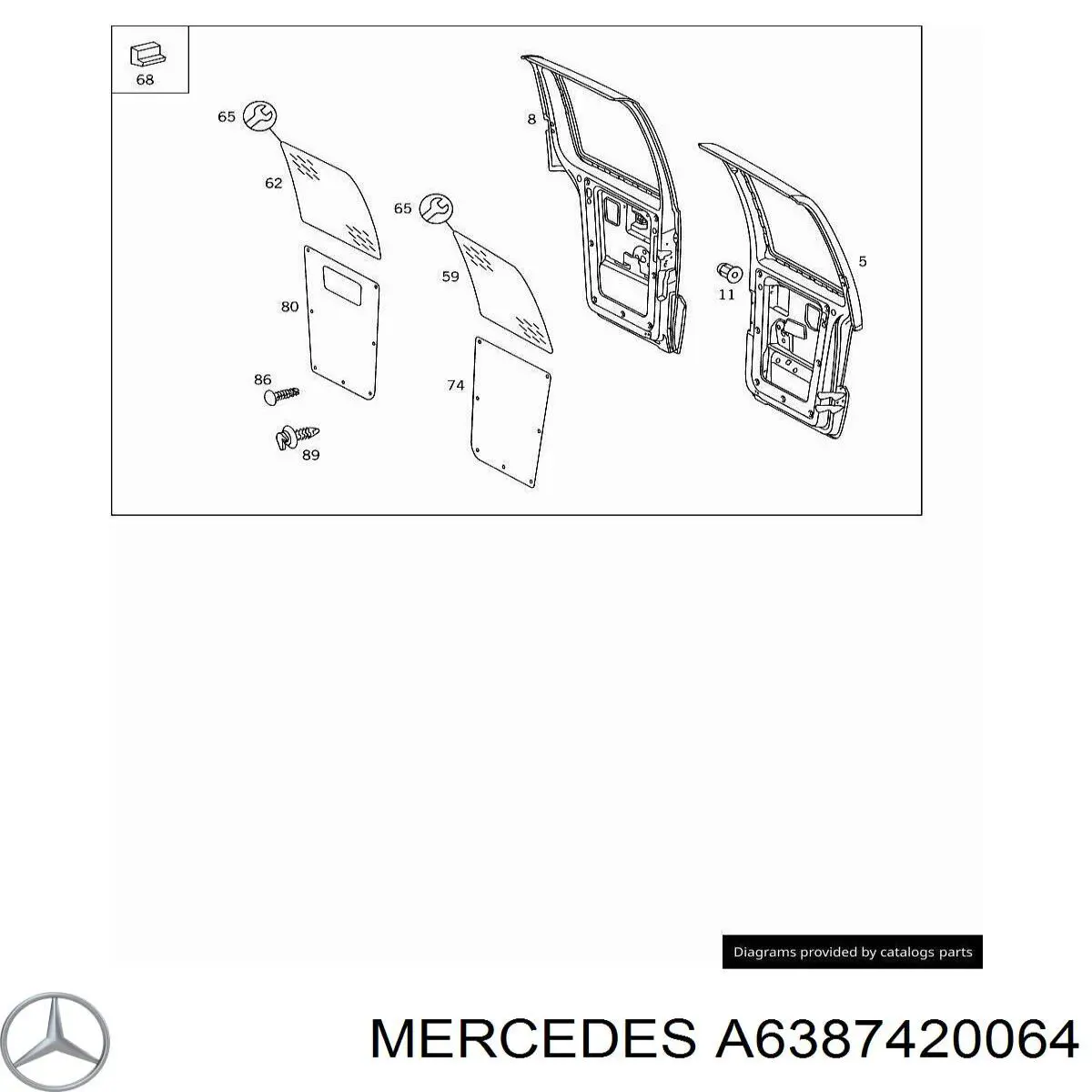 A6387420064 Mercedes 