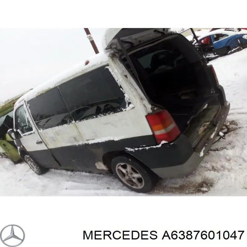 Ролик двери боковой/сдвижной, правый нижний Mercedes A6387601047 цена, от 14.95 USD