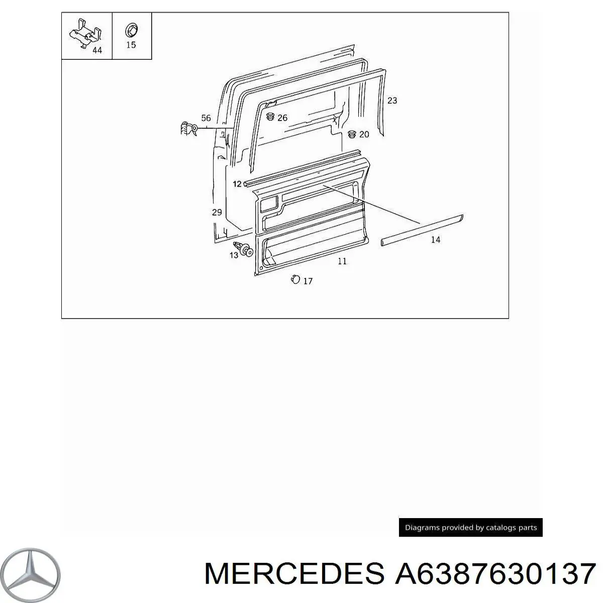 A6387630137 Mercedes 