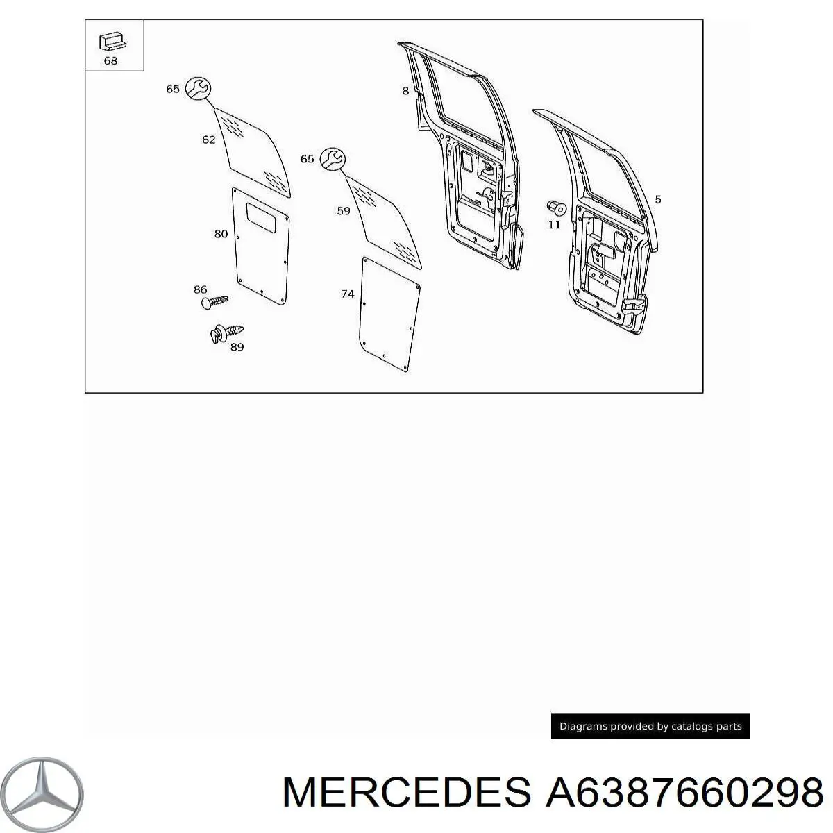 A6387660298 Mercedes 