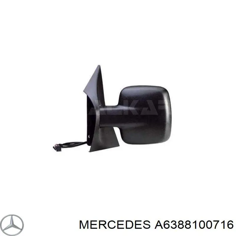 Купить A6388100716 Mercedes Боковое зеркало заднего вида правое
