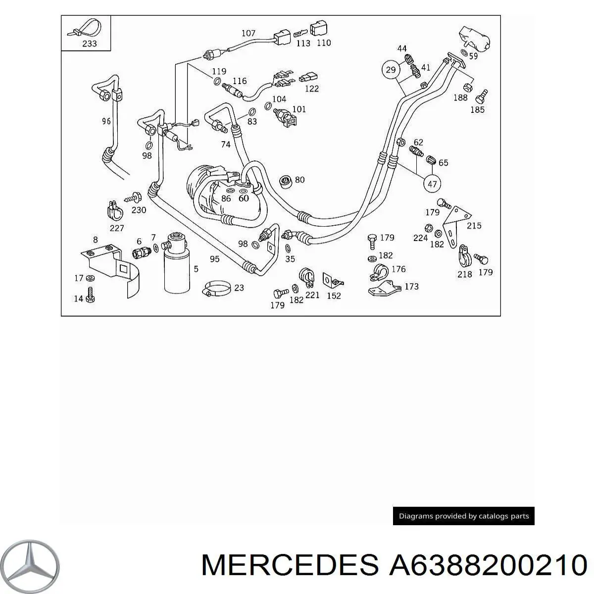 A6388200210 Mercedes 