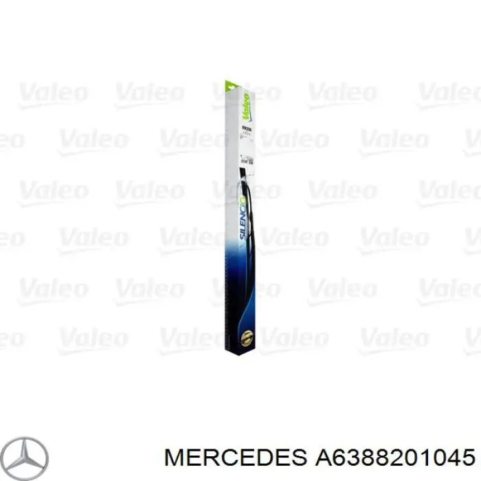 Щетка дворника правая Mercedes A6388200445