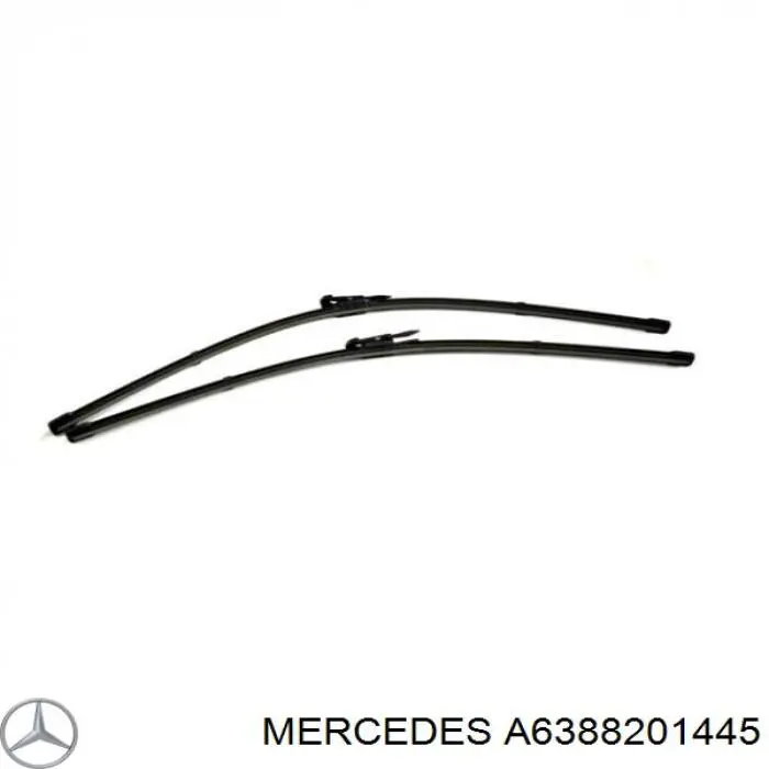 Щетка-дворник лобового стекла пассажирская A6388201445 Mercedes