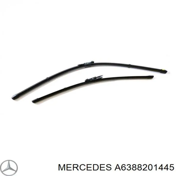Щетка-дворник лобового стекла пассажирская A6388200445 Mercedes