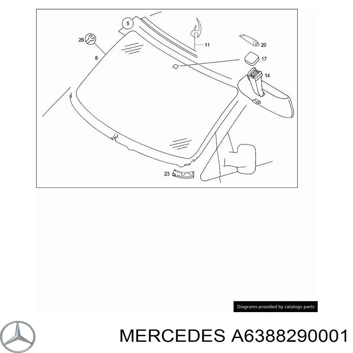  A6388290001 Mercedes