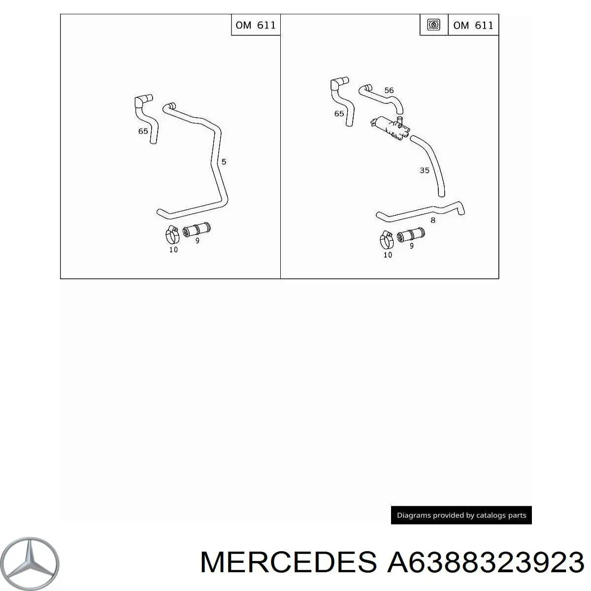 A6388323923 Mercedes 