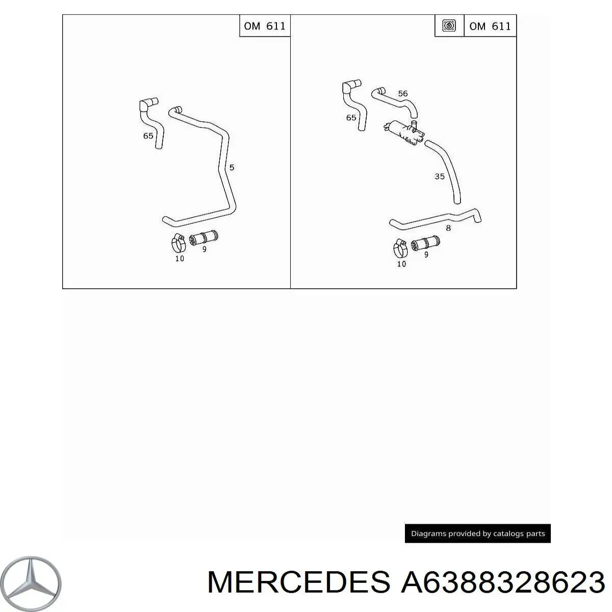 A6388328623 Mercedes 