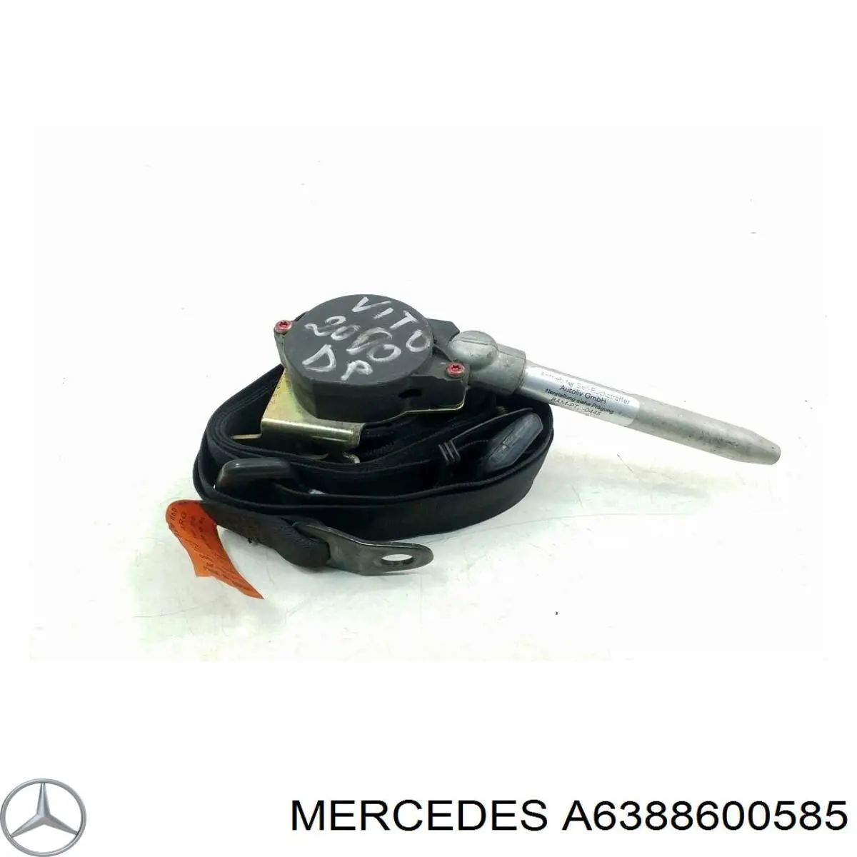 Ремень безопасности передний правый Mercedes 6388600385 цена, от 11.99 USD