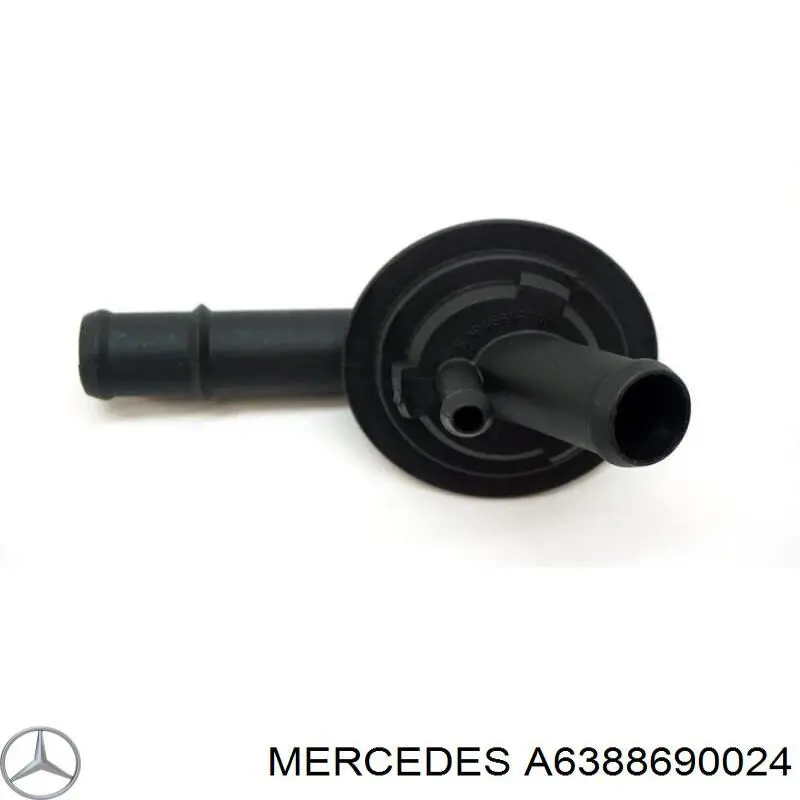 A6388690024 Mercedes тройник системы стеклоомывателя