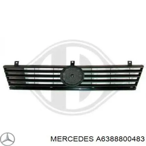 A6388800483 Mercedes решетка радиатора