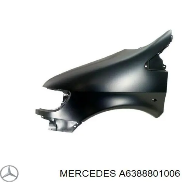 Крыло переднее левое A6388801006 Mercedes