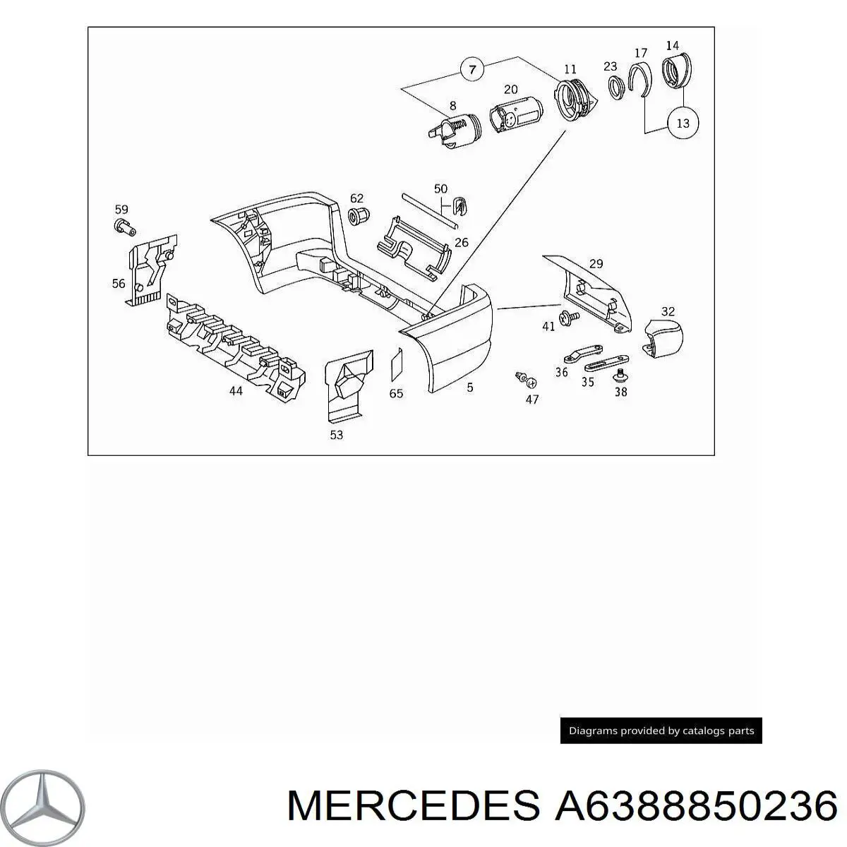 A6388850236 Mercedes 