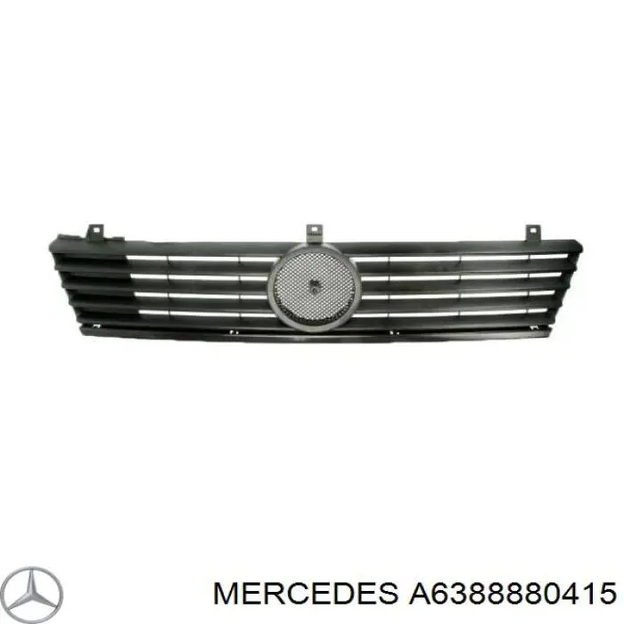 A6388880415 Mercedes решетка радиатора