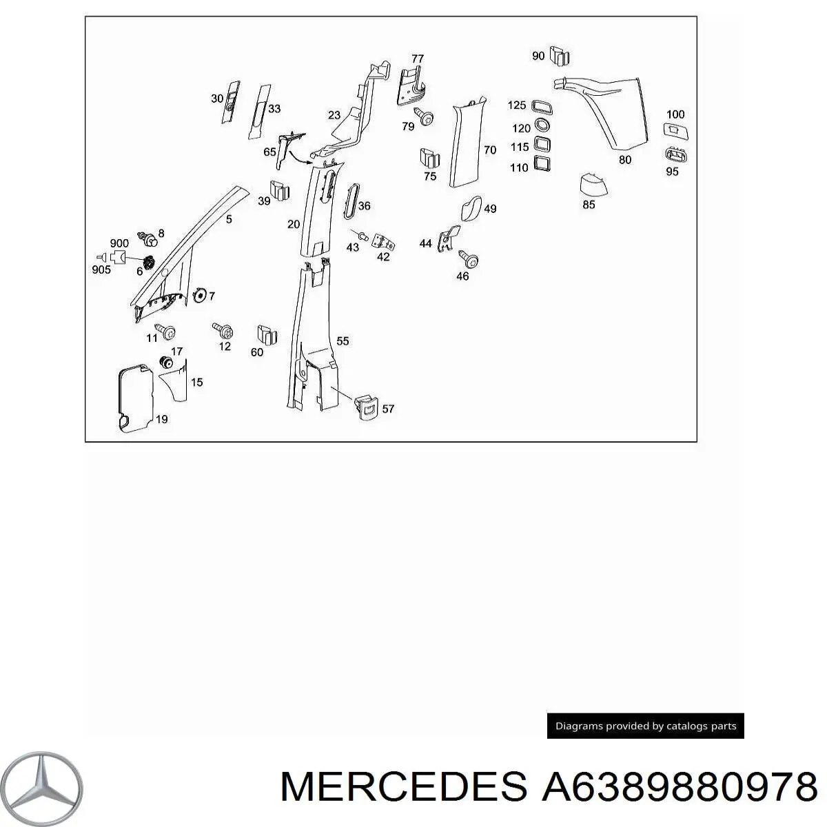 A6389880978 Mercedes