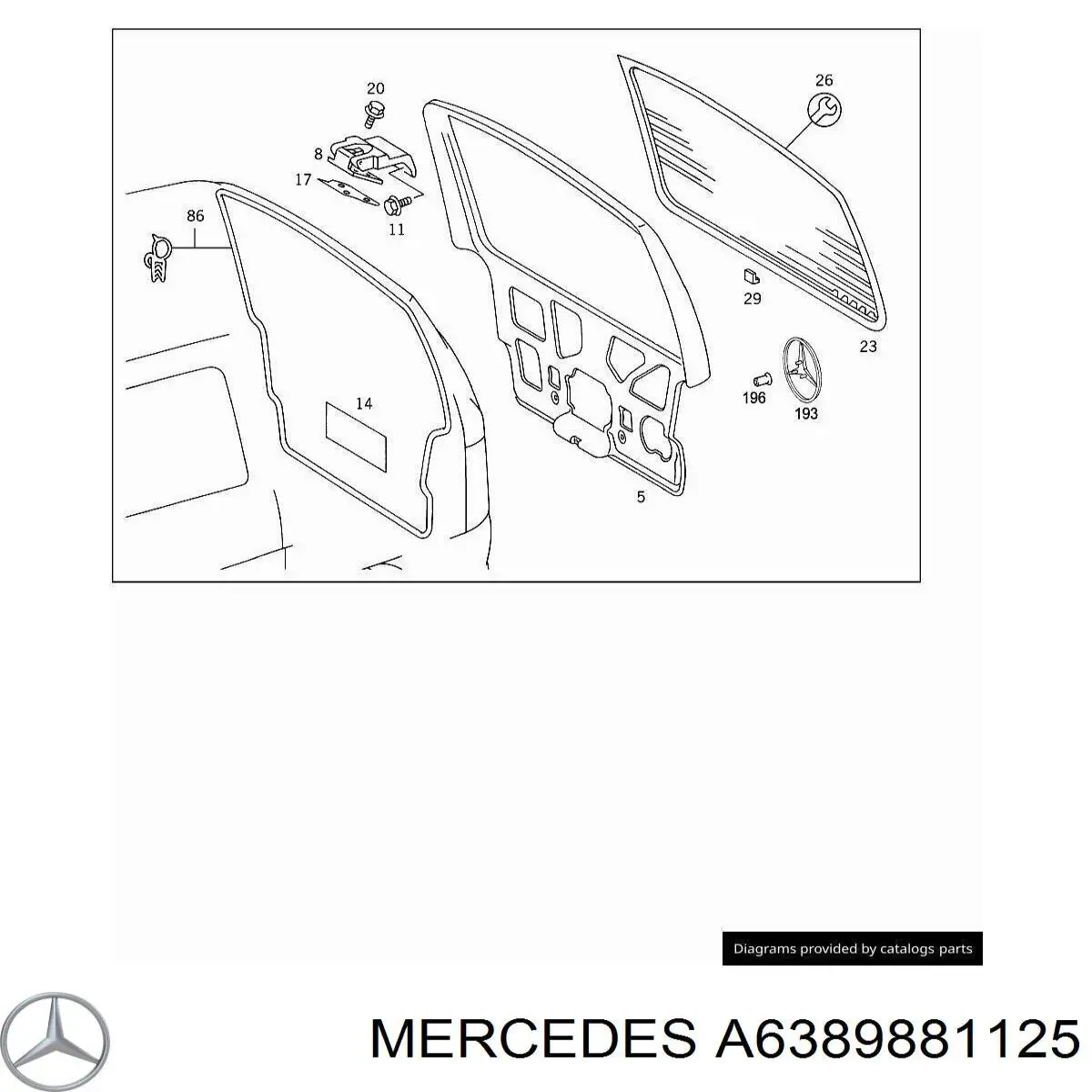  A6389881125 Mercedes