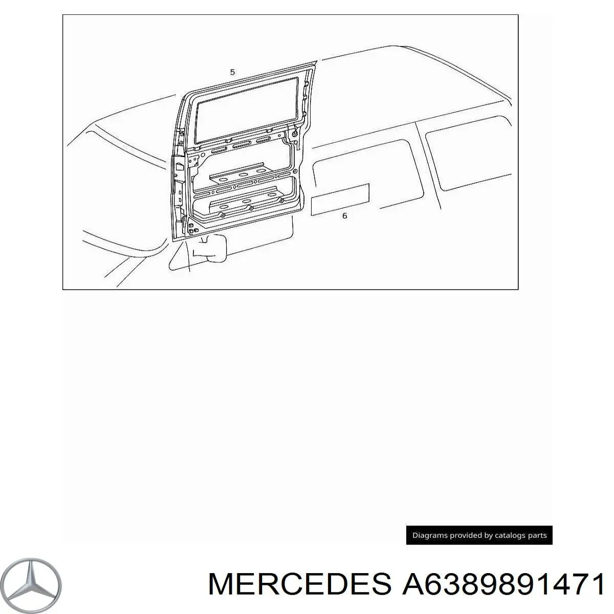  Mercedes A6389891471 цена, от 8.82 USD