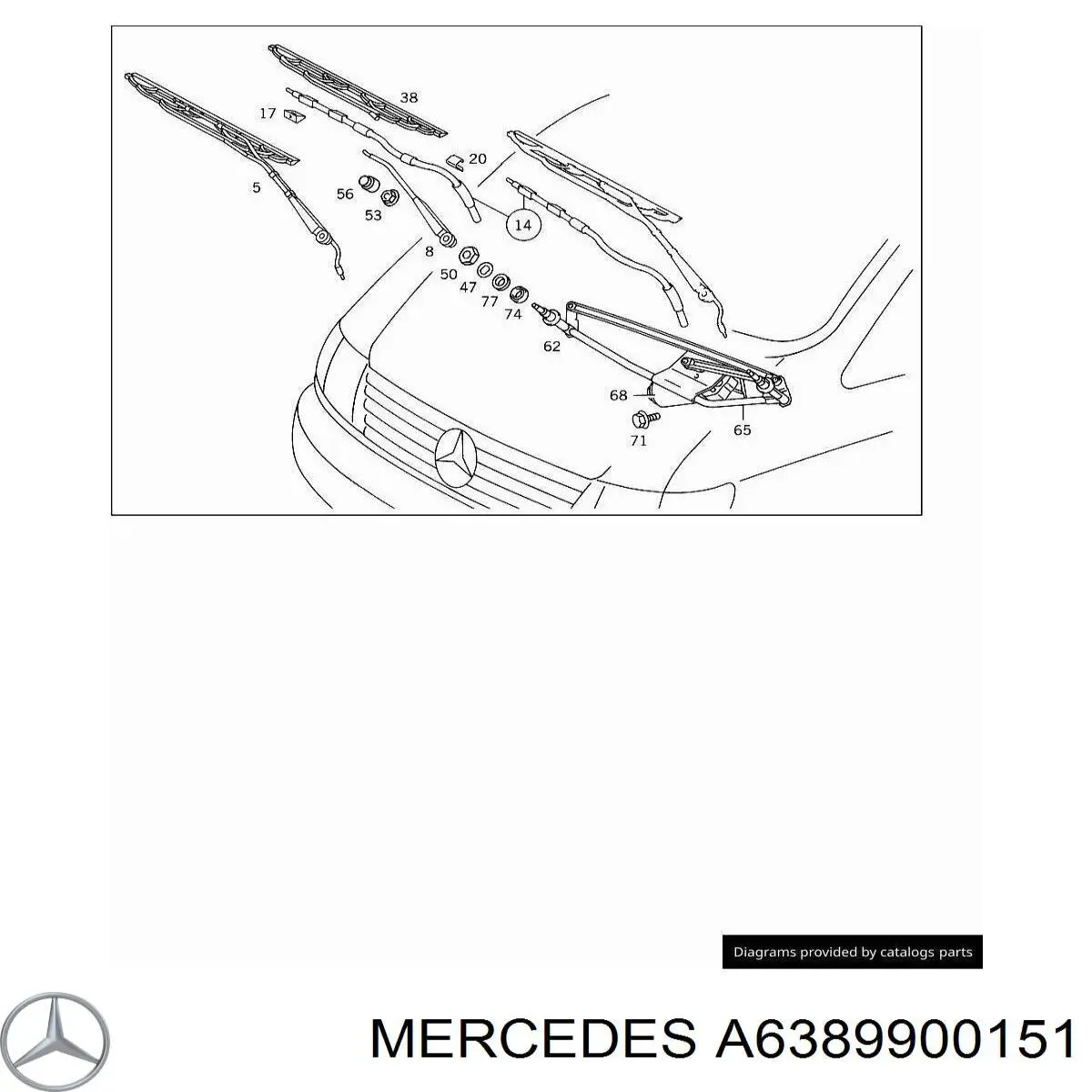 6389900151 Mercedes 