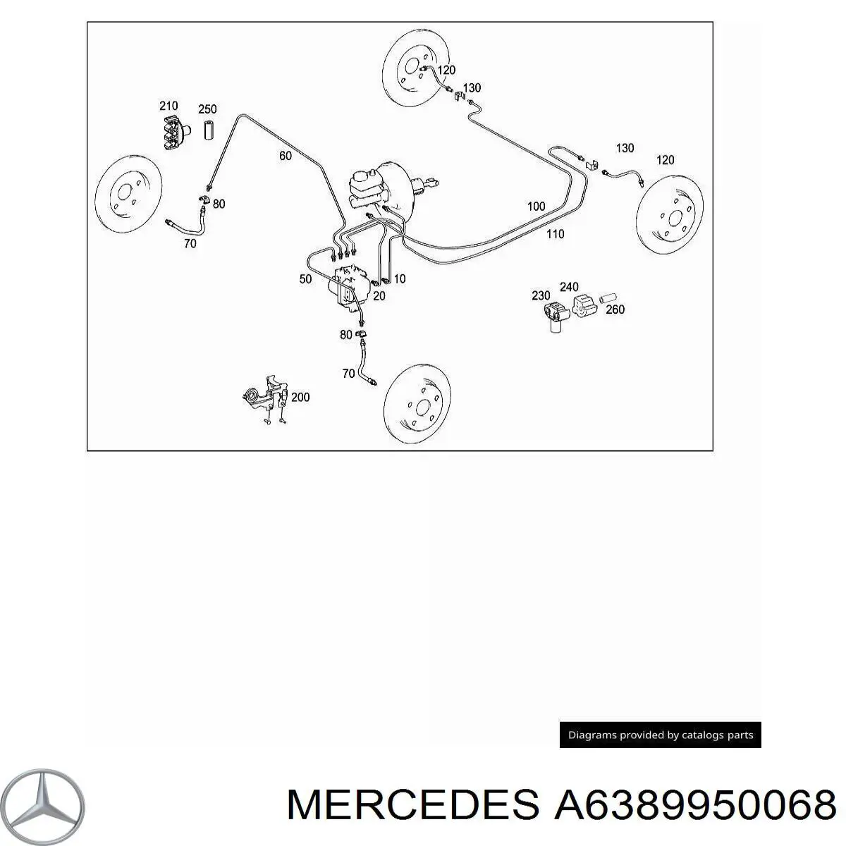 A6389950068 Mercedes 