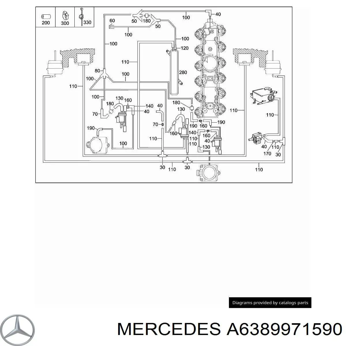 A6389971590 Mercedes 