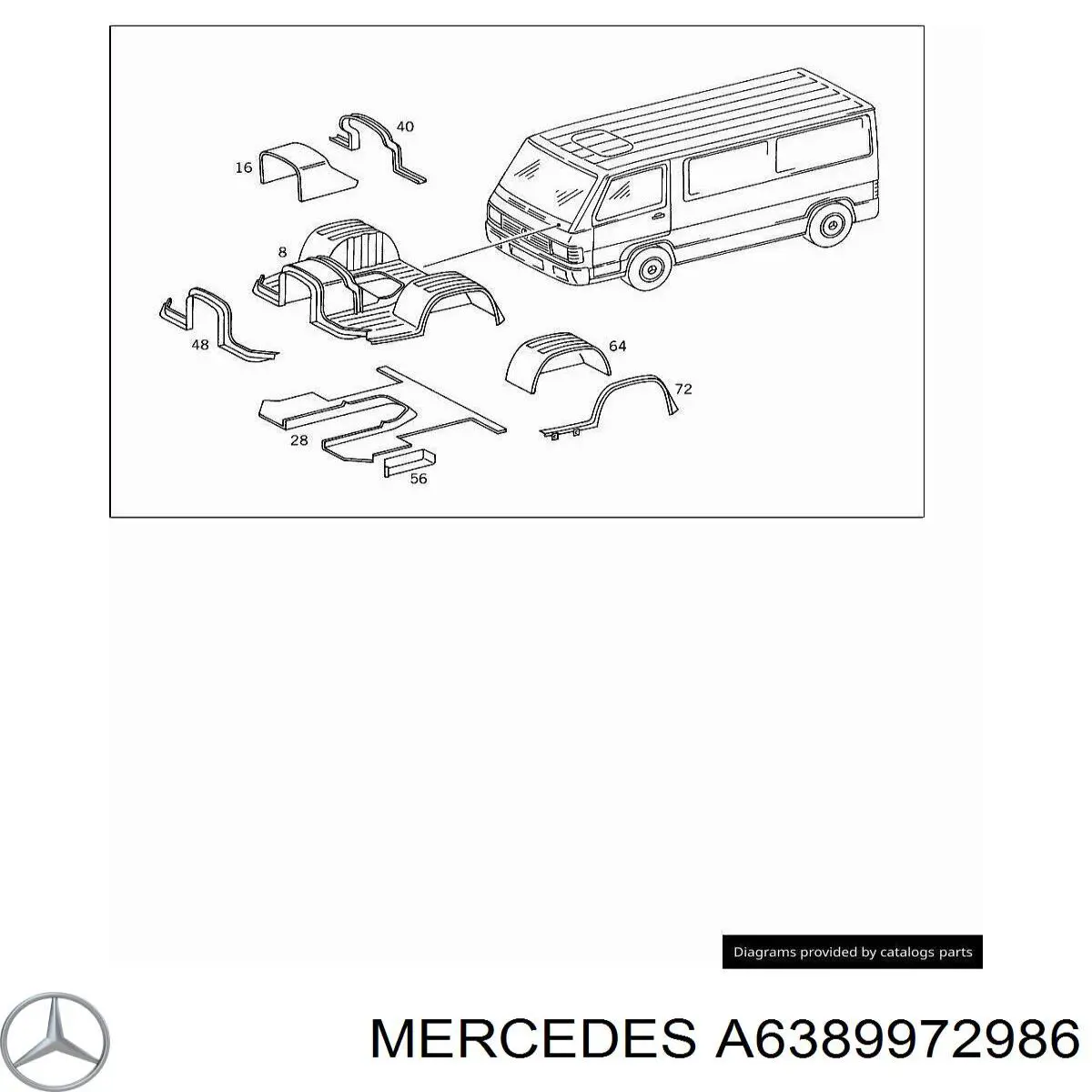 A6389972986 Mercedes 