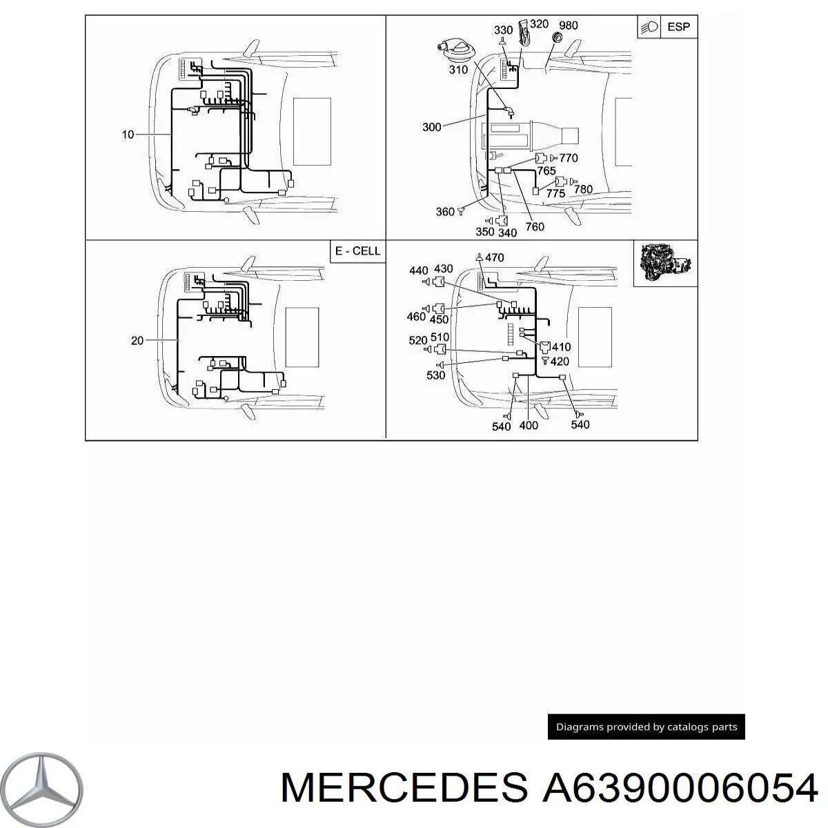 6390006054 Mercedes 