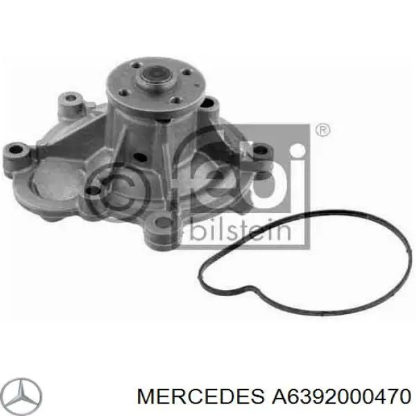 Купить A6392000470 Mercedes Натяжитель приводного ремня