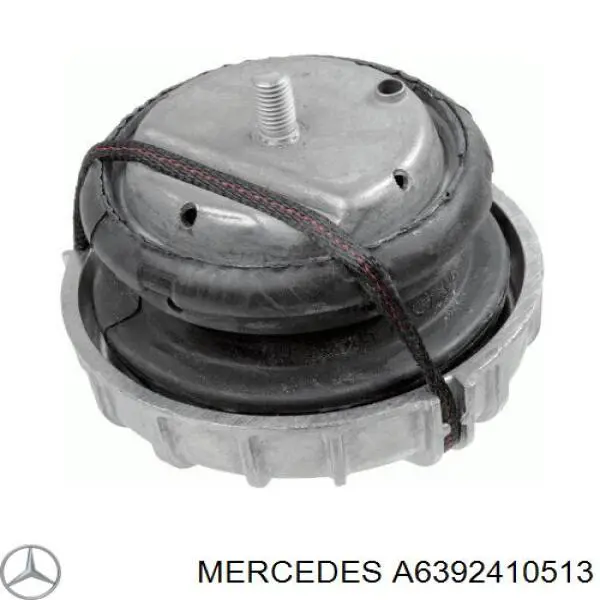 A6392410513 Mercedes подушка (опора двигателя левая/правая)