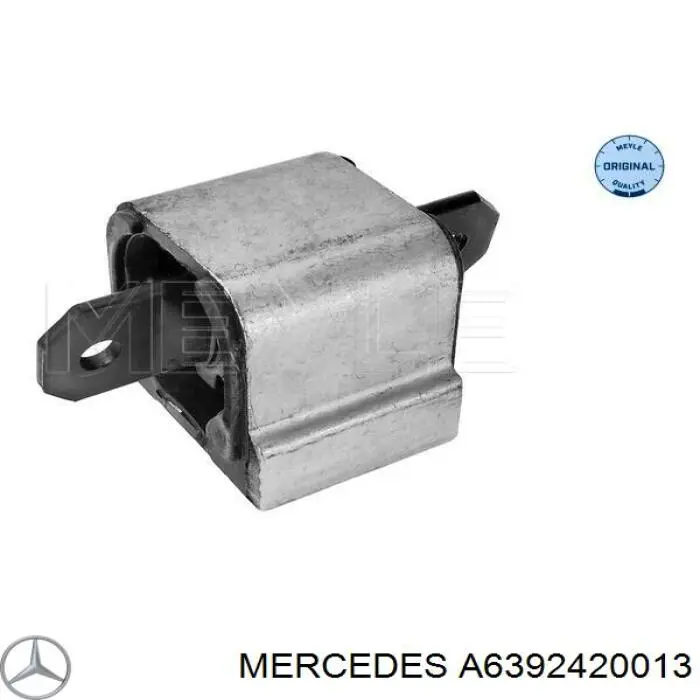 A6392420013 Mercedes подушка трансмиссии (опора коробки передач)