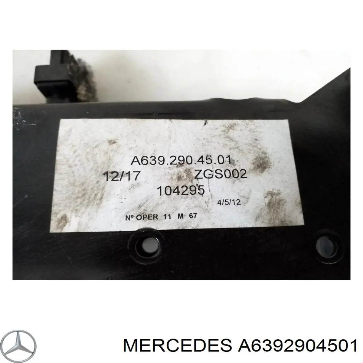 A6392904501 Mercedes 