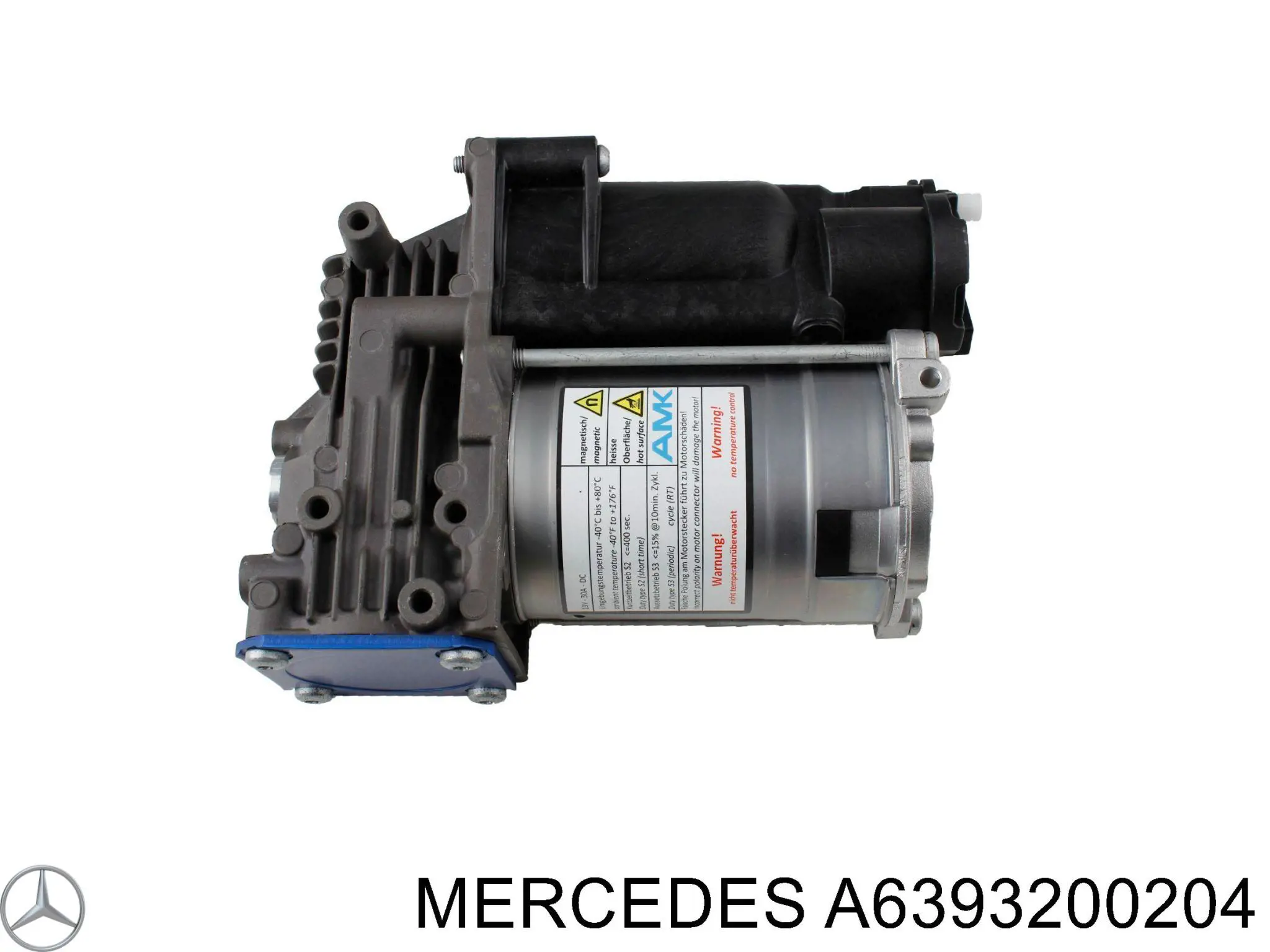 A6393200204 Mercedes компрессор пневмоподкачки (амортизаторов)