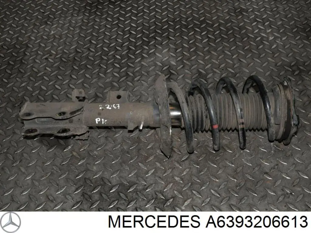 A6393206613 Mercedes амортизатор передний