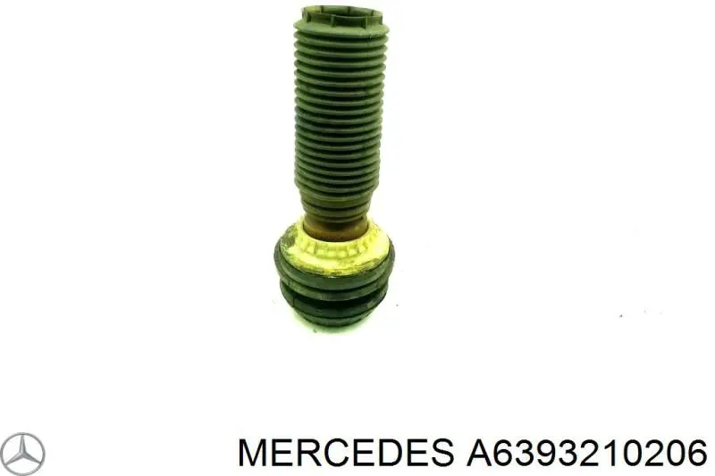 Pára-choque (grade de proteção) de amortecedor dianteiro para Mercedes Viano (W639)