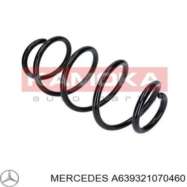 Передняя пружина A639321070460 Mercedes