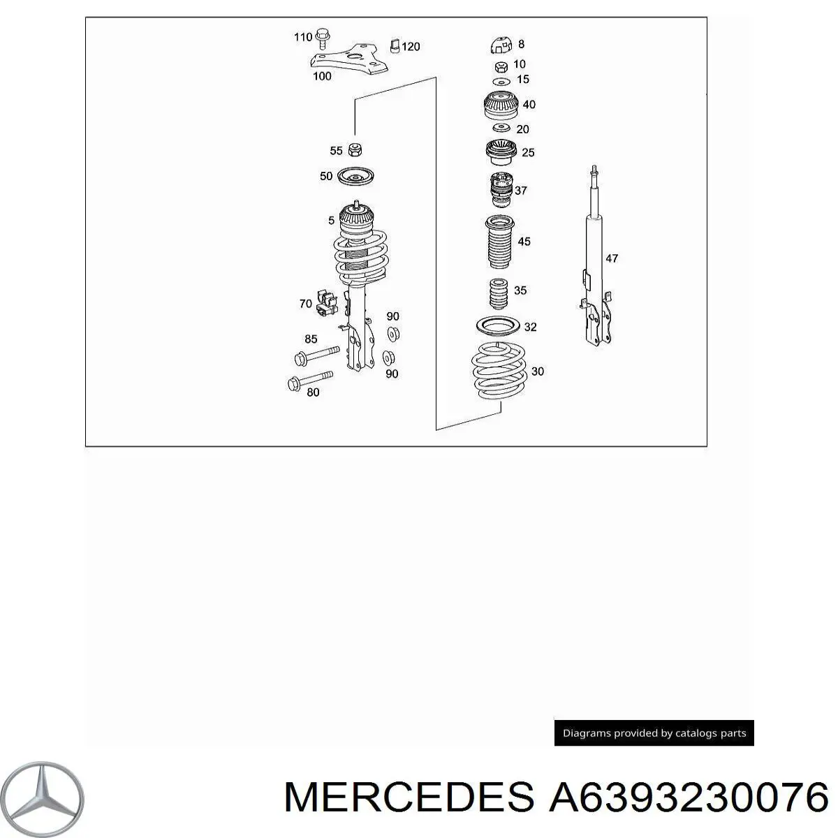 A6393230076 Mercedes 