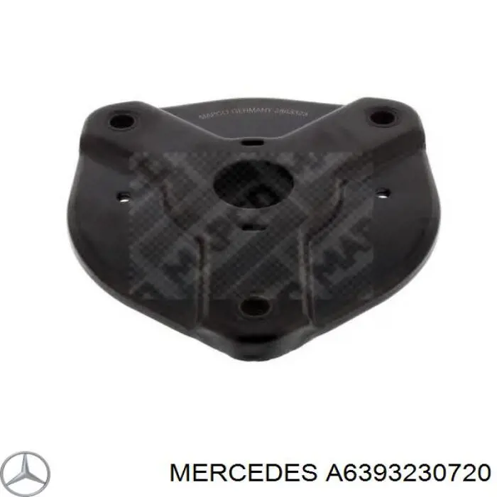 A6393230720 Mercedes suporte de amortecedor dianteiro