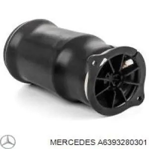 A6393280301 Mercedes coxim pneumático (suspensão de lâminas pneumática do eixo traseiro)