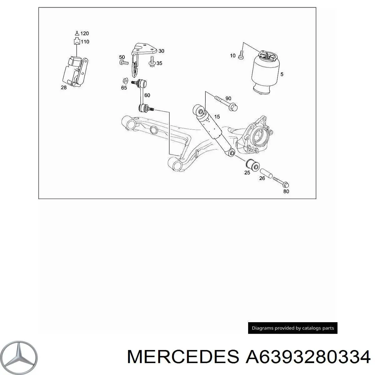 A6393280334 Mercedes 