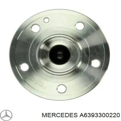 Купить A6393300220 Mercedes Цапфа поворотная левая