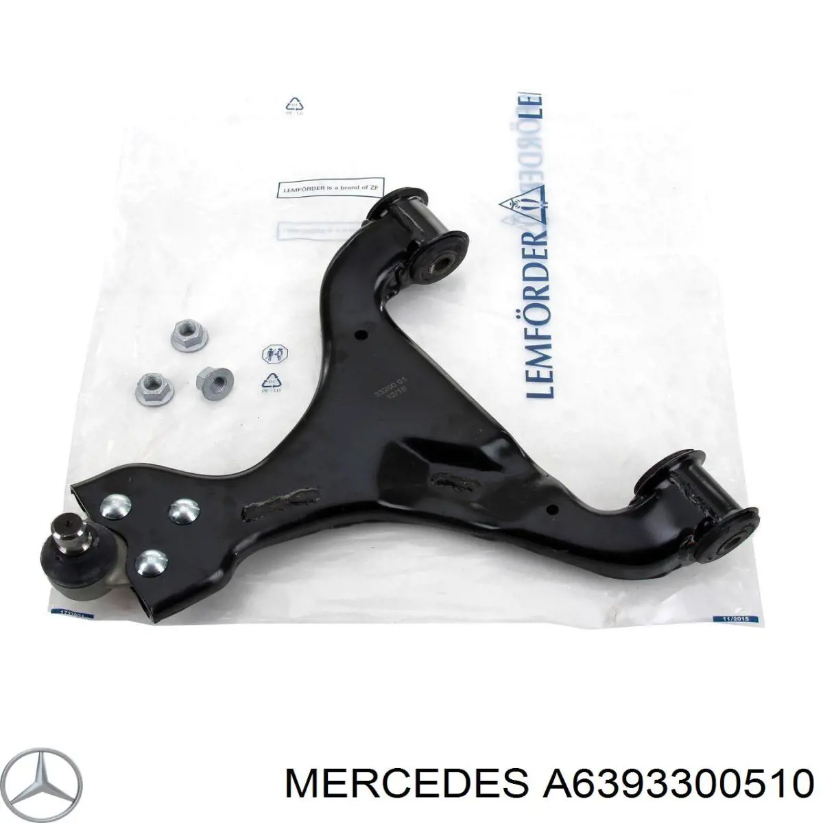 Правый рычаг передней нижней подвески Mercedes A6393300510 цена, от 31.07 USD