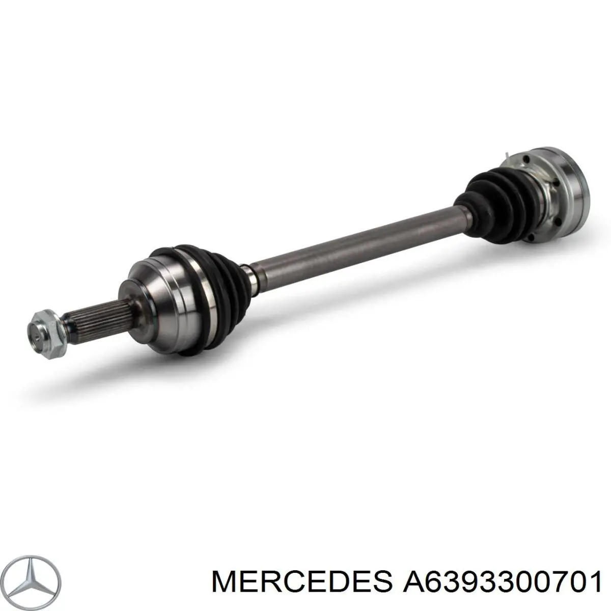 Полуось (привод) передняя Mercedes A6393300701 цена, от 109.43 USD